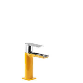 Tres Loft Colors egykaros mosdócsaptelep nyitott cascade kifolyóval borostyán-króm 20011001AM