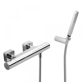 Tres Loft-Tres falon kívüli termosztátos zuhanycsaptelep kézi zuhannyal 20016409