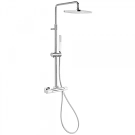 Tres Loft Colors termosztátos falon kívüli zuhanyrendszer fehér-króm 20019501BL