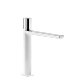 Tres Loft Colors egy fogantyús mosdócsaptelep M méret, fehér-króm 20020304BL