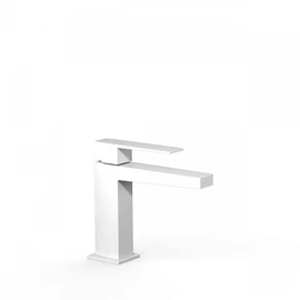 Tres Slim Exclusive egykaros mosdócsaptelep S méretben matt fehér 20210301BM