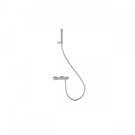 Tres Slim Exclusive termosztátos fali zuhanycsaptelep kézi zuhannyal rozsdamentes acél 20216409AC