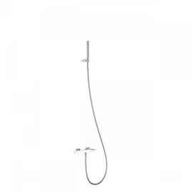 Tres Slim Exclusive fali kádcsaptelep zuhanyszettel fehér-króm 20217001BL