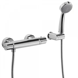 Tres Flat-Tres/K-Tres termosztátos fali zuhanycsaptelep kézi zuhannyal 20419603