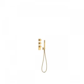 Tres Block-System beépíthető 4 utas termosztátos zuhanyszett matt arany 20625491OM