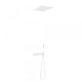 Tres Block-System beépíthető termosztátos zuhanyrendszer matt fehér 20725204BM