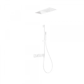 Tres Block-System beépíthető termosztátos zuhanyrendszer matt fehér 20725210BM