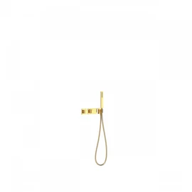 Tres Block-System beépíthető 2 utas termosztátos zuhanyszett arany 20725291OR