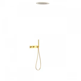 Tres Block-System beépíthető termosztátos zuhanyrendszer arany 20735204OR