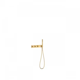 Tres Block-System beépíthető 4 utas termosztátos zuhanyszett matt arany 20735491OM