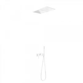 Tres 3V falba építhető egykaros 3 utas zuhanyrendszer matt fehér 21027301BM
