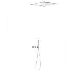 Tres 3V falba építhető egykaros 3 utas zuhanyrendszer matt fehér 21027303BM