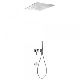 Tres 3V falba építhető egykaros 3 utas zuhanyrendszer kádbeömlővel CHROMOTHERAPY 21027307