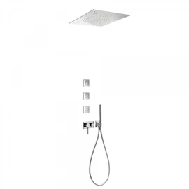 Tres 3V falba építhető egykaros 3 utas zuhanyrendszer CHROMOTHERAPY 21027308