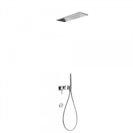 Tres 3V falba építhető egykaros 3 utas zuhanyrendszer cascade kádbeömlővel 21027312