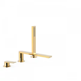 Tres Projekt-Tres kádperembe építhető csaptelep 230 mm-es kifolyóval arany 21116103OR