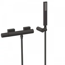 Tres Projekt-Tres egykaros falon kívüli zuhanycsaptelep matt fekete 21116701NM