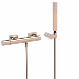 Tres Projekt-Tres egykaros falon kívüli zuhanycsaptelep rózsa arany 21116701OP