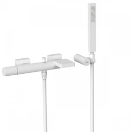 Tres Projekt-Tres egykaros falon kívüli kádcsaptelep cascade kifolyóval matt fehér 21117001BM