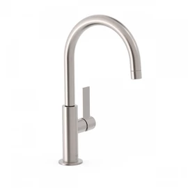 Tres Projekt-Tres egykaros íves mosdócsaptelep M méret leeresztő nélkül acél 21190501AC