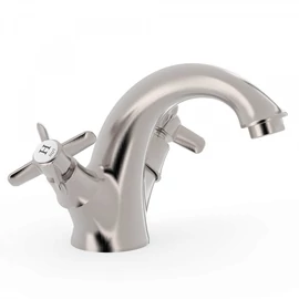 Tres-Clasic két fogantyús mosdócsaptelep acél 24210201AC