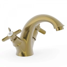 Tres-Clasic két fogantyús mosdócsaptelep kopott réz 24210201LV