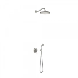Tres-Clasic egykaros falba építhető zuhanyrendszer acél 24218003AC