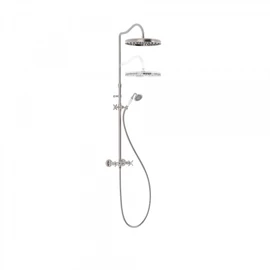 Tres-Clasic falon kívüli két fogantyús zuhanyrendszer acél 24219101AC