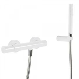 Tres Study Exclusive egykaros falon kívüli zuhanycsaptelep fényes fehér 26116701TBL