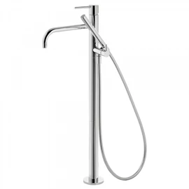 Tres Study Exclusive padlón álló egykaros kádcsaptelep kézi zuhannyal 26247001