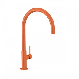 Tres Study Exclusive egykaros íves mosdócsaptelep L méret narancs 26290401TNA