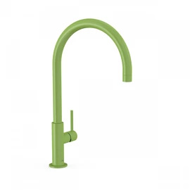 Tres Study Exclusive egykaros íves mosdócsaptelep L méret zöld 26290401TVE