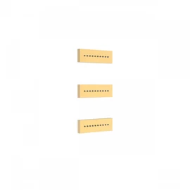 Tres 3 beépíthető hidromasszázs sugár matt arany 29951504OM