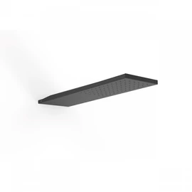 Tres vízkő ellen védett acél oldalfali fejzuhany matt fekete 29990303NM