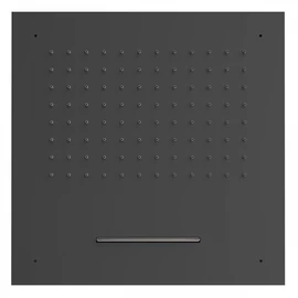 Tres vízkő ellen védett acél fejzuhany matt fekete 29995501NM