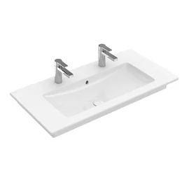 Villeroy & Boch Venticello 100 x 50 cm-es beépíthető mosdó 2 csaplyukkal - 4104AK01
