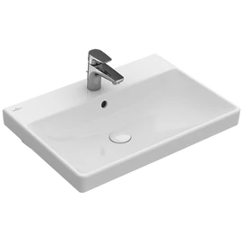 Villeroy & Boch Avento 65 x 47 cm-es mosdó Stone White CeramicPlus felülettel - 415865RW