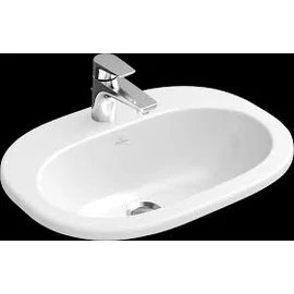 Villeroy & Boch O.Novo 56 x 40,5 cm-es beépíthető mosdó 1 csaplyukkal CeramicPlus felülettel - 416156R1