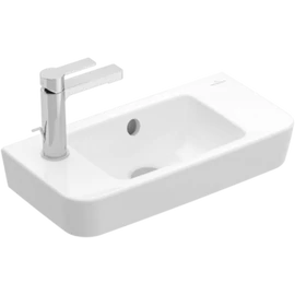 Villeroy & Boch O.Novo 50 x 25 cm-es kézmosó csaplyuk a bal oldalon CeramicPlus felülettel - 4342L5R1