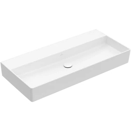 Villeroy & Boch Memento 2.0 100 x 47 cm-es mosdó csaplyuk és túlfolyó nélkül CeramicPlus felülettel - 4A221FR1