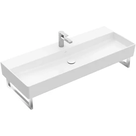 Villeroy & Boch Memento 2.0 120 x 47 cm-es mosdó 1 csaplyukkal CeramicPlus felülettel - 4A22C5R1
