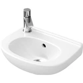 Villeroy & Boch O.Novo 36 x 27,5 cm-es kompakt balos kézmosó CeramicPlus felülettel - 536039R1