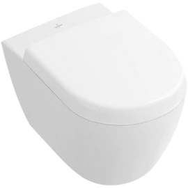 Villeroy & Boch Subway 2.0 perem nélküli mélyöblítésű kompakt wc-csésze CeramicPlus felülettel - 5606R0R1