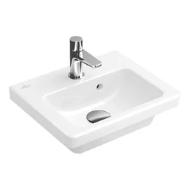 Villeroy & Boch Subway 2.0 37 x 30,5 cm-es kézmosó 1 csaplyukkal - 73173701