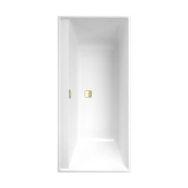 Villeroy & Boch Collaro 1600 x 700 mm-es beépíthető egyenes kád Champagne Stone White - UBA160COR2EV-RW
