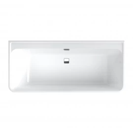 Villeroy & Boch Collaro fal mellé építhető 1800 x 800 mm-es akril kád Chrome Colour on Demand - UBA180COR9CSBCVD01