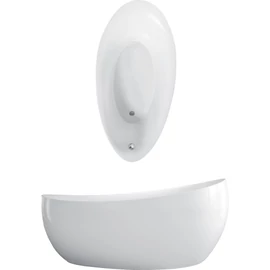 Villeroy & Boch Aveo New Generation 1900 x 950 mm-es ovális szabadon álló kád Colour on Demand Stone White - UBQ194AVE9W1BCV-RW