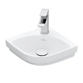 Villeroy & Boch Subway 3.0 Sarokkézmosó Stone White CeramicPlus felülettel 437146RW