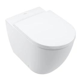 Villeroy & Boch Subway 3.0 Gyűrű nélküli mélyöblítésű WC Fehér Alpin CeramicPlus felülettel 4671T0R1