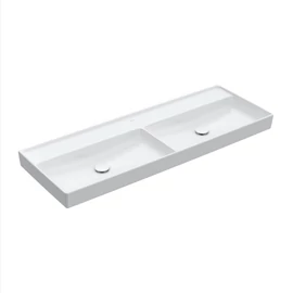 Villeroy & Boch Collaro Beépíthető duplamosdó Fehér Alpin CeramicPlus felülettel 4A34D2R1